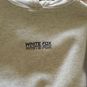 White Fox Boutique Gray Hoodie